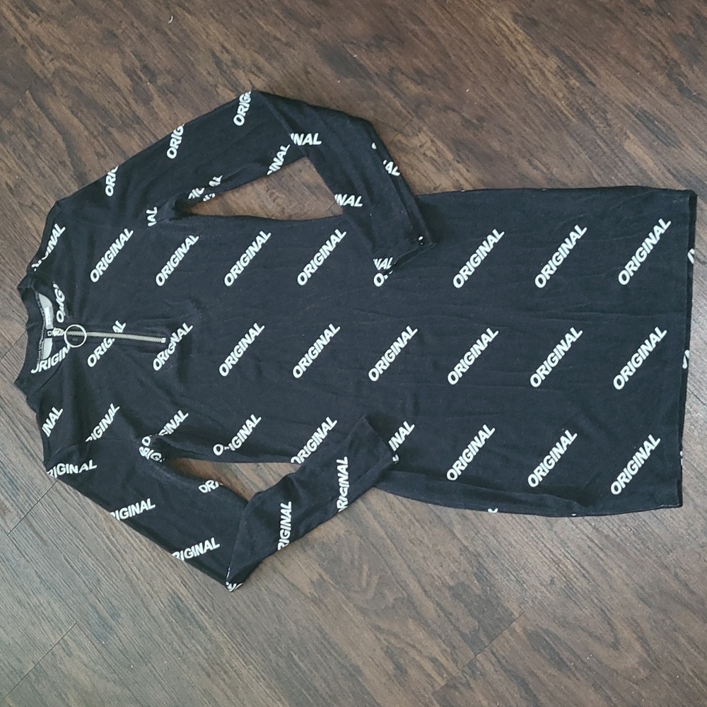 DIVIDED H&M Dress. Size 4.  black and white